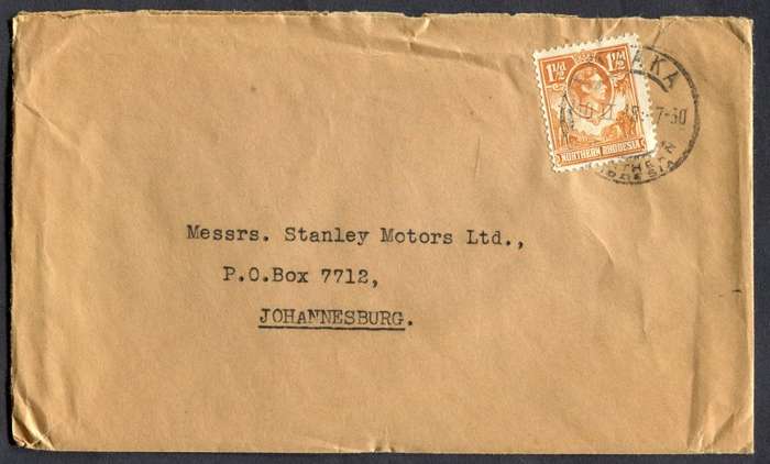 Northern Rhodesia - Cover