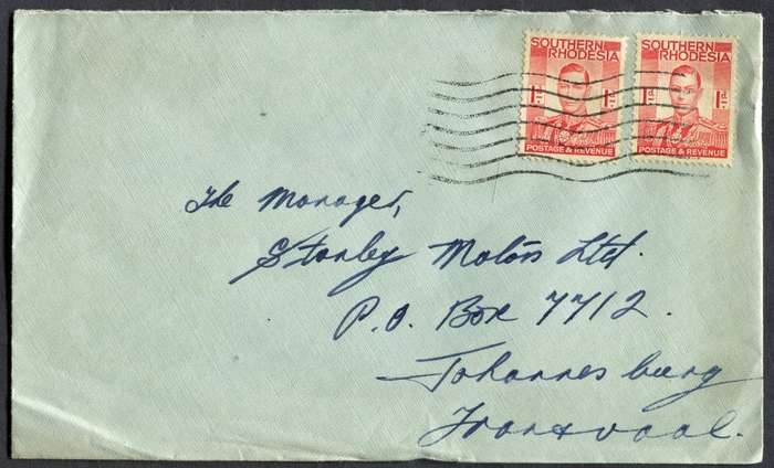 Southern Rhodesia - Cover