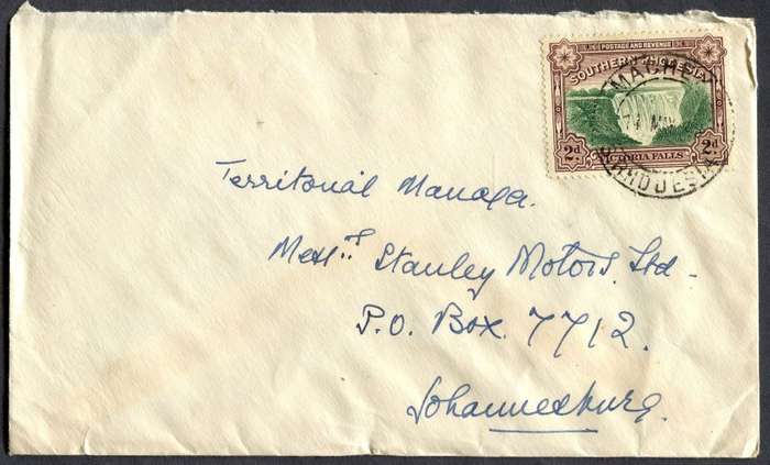 Southern Rhodesia - Cover