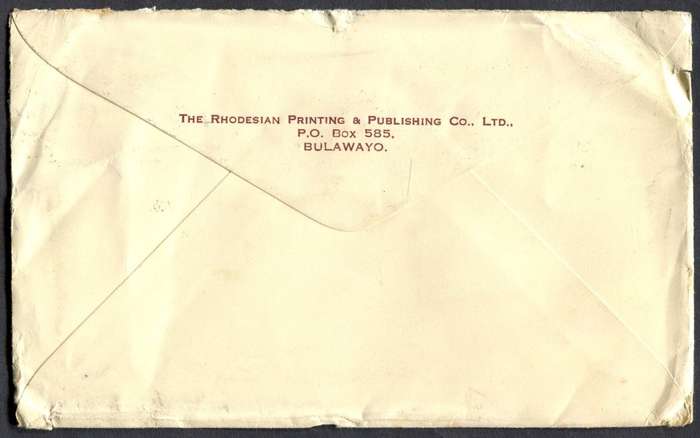 Southern Rhodesia - Cover
