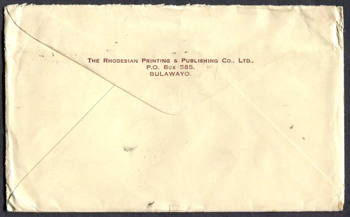 Southern Rhodesia - Cover