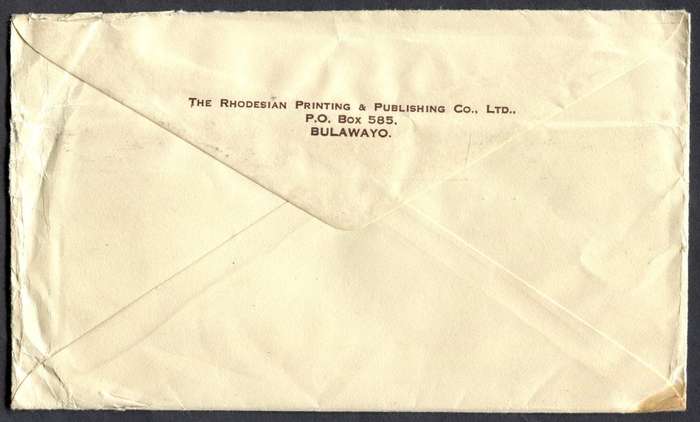 Southern Rhodesia - Cover