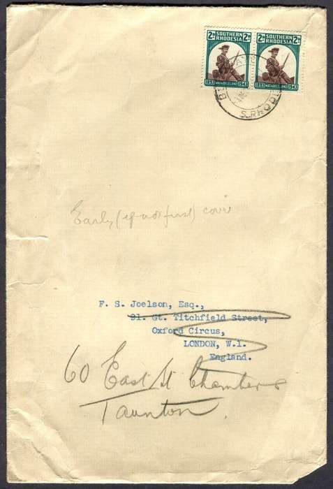 Southern Rhodesia - Cover