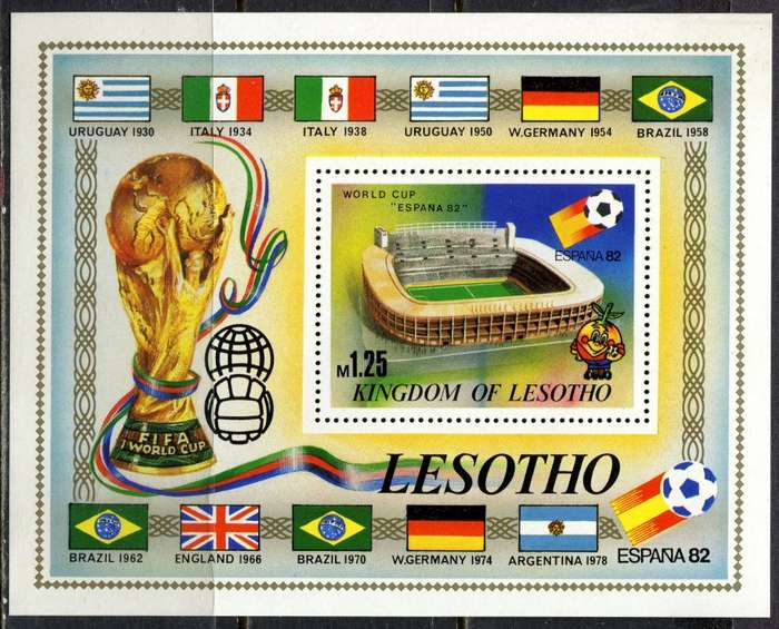 Lesotho - Sport - 1982 - Miniature Sheet - MNH