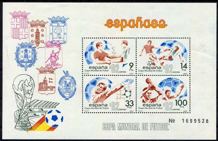 Spain - Sport - 1982 - Miniature Sheet - MNH