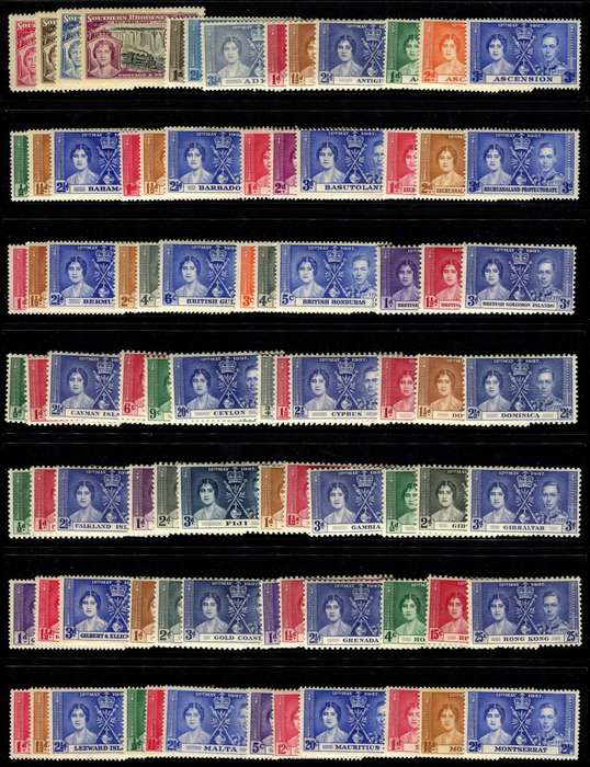 1937 Coronation -  Part Omnibus - 1937 - MM