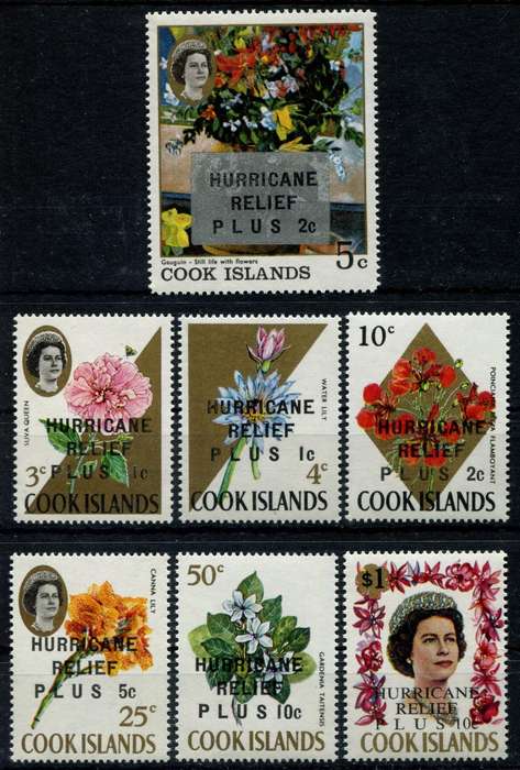 Cook Islands  - Flowers - 1968 - MNH