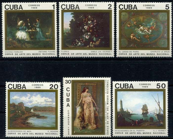 Cuba - Art - 1989 - MNH