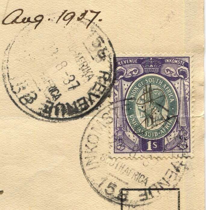 Union of SA - Revenue Document
