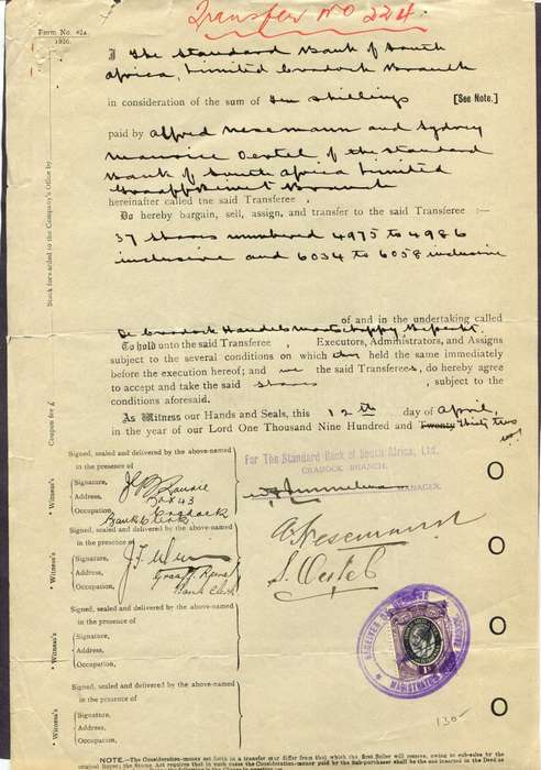 Union of SA - Revenue Document
