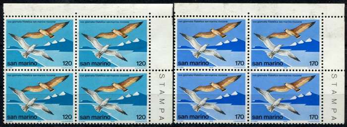 San Marino - Birds - 1978 - MNH