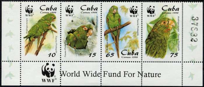 Cuba - Birds - 1998 - MNH