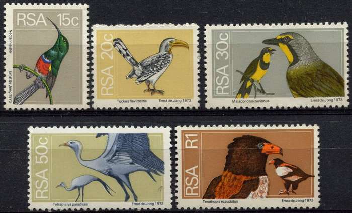 RSA - Birds - 1974 - MNH