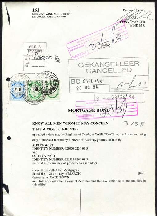 RSA - Document - Stamp Page Only
