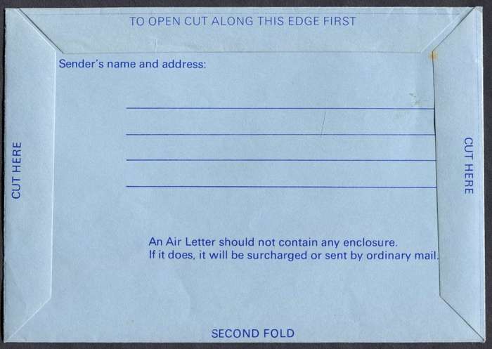Great Britain - Aerogram - Unused