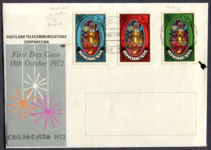 Rhodesia - Cover - Minor Variety