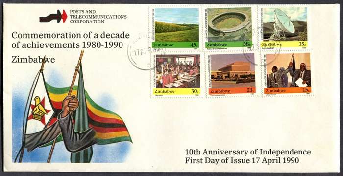 Zimbabwe - FDC - 1990