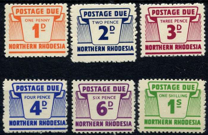 Northern Rhodesia - Postage Due - 1963 - MNH