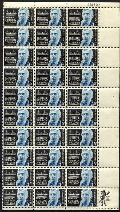 USA - Part Sheet of 30 - MNH - Some Paper Remains