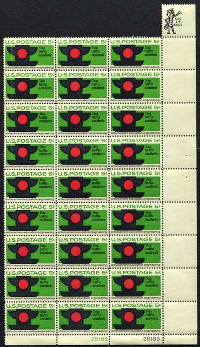 USA - Part Sheet of 27 - MNH - Some Paper Remains