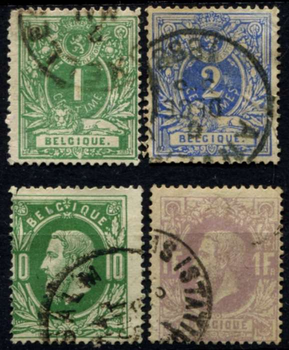 Belgium - 1869 - Used