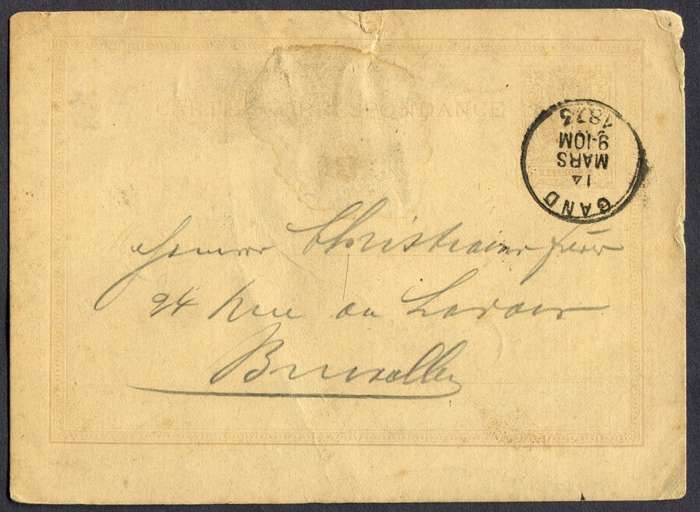 Belgium - Post Card