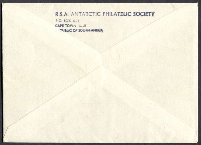 Tristan Da Cunha - Cover Posted At Sea