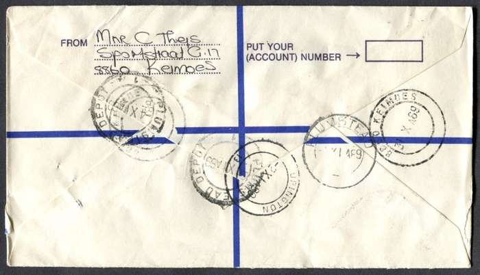 RSA - Cover Registered At Keimoes Post Office