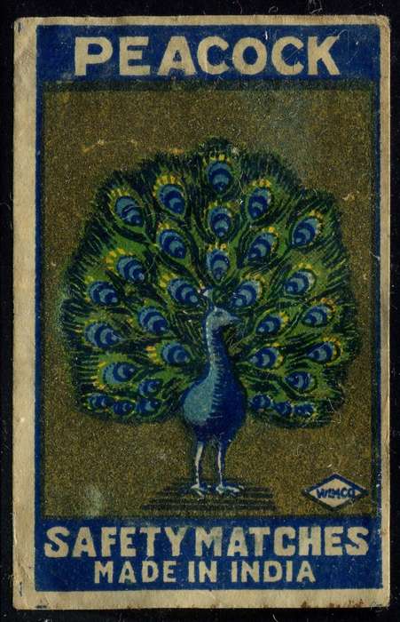 Match Box Label - Approximately 5.5 cm x 3.2 cm