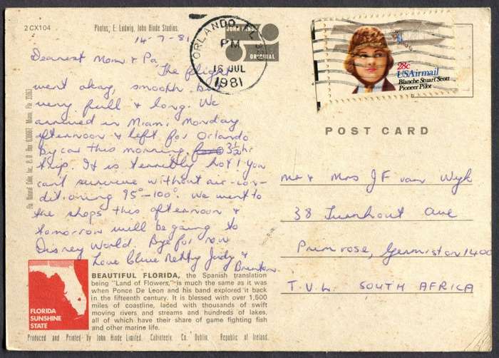 USA - Post Card