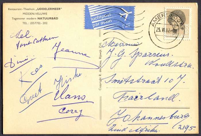 Netherlands - Post Card