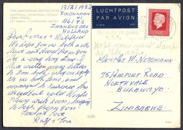 Netherlands - Post Card