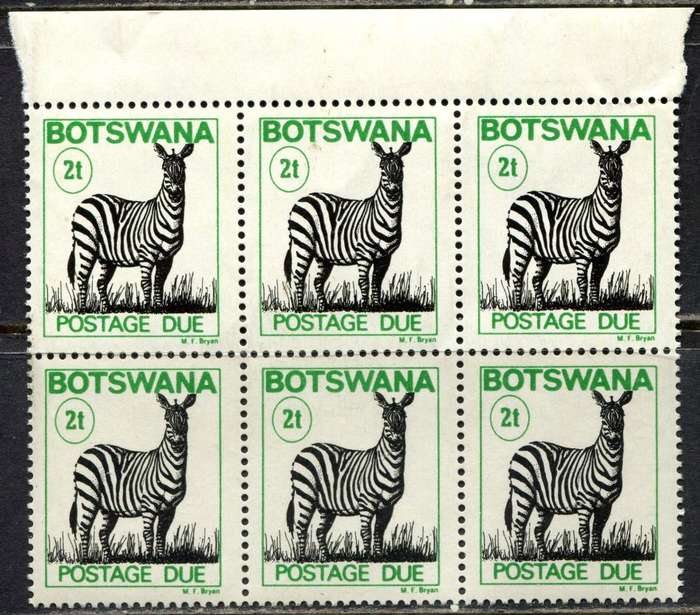 Botswana - Block of 6 - 1977 - MNH