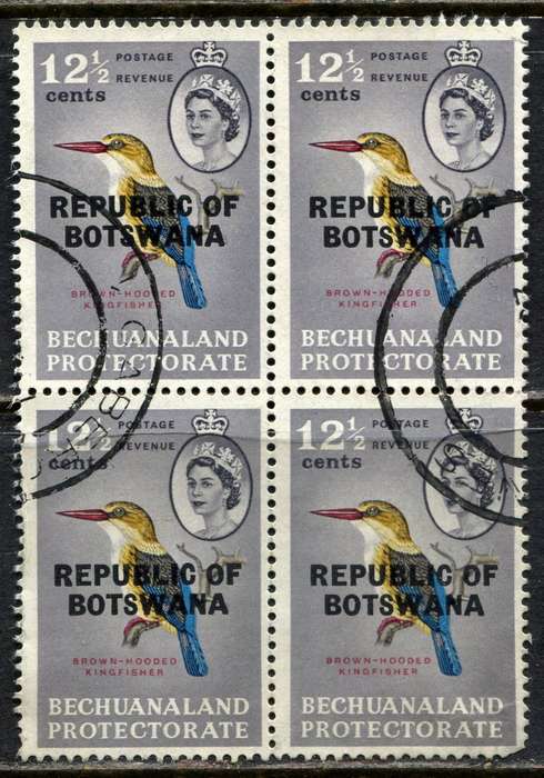 Botswana - Block of 4 - 1966 - Used