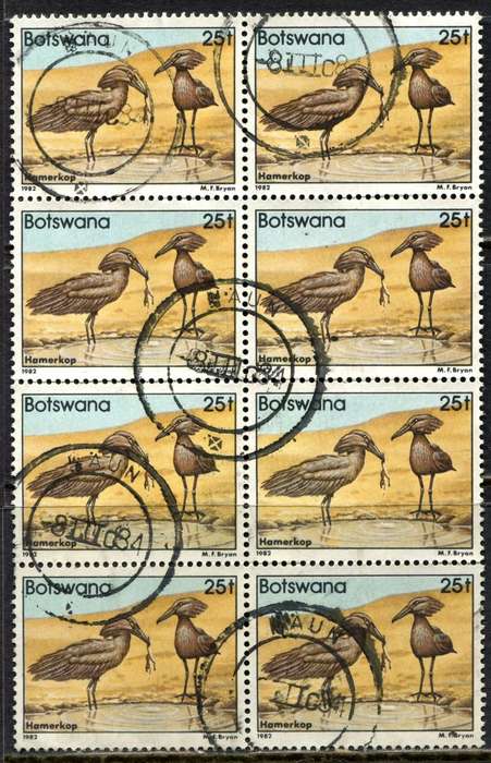 Botswana - Block of 8 - 1982 - Used