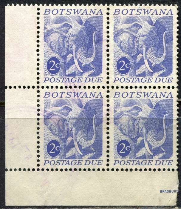 Botswana - Block of 4 - 1971 - Used