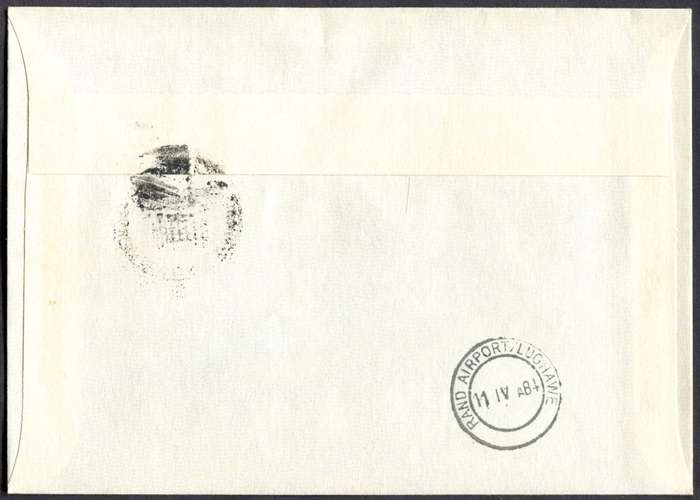 RSA - Change In Postal Rates - Cover