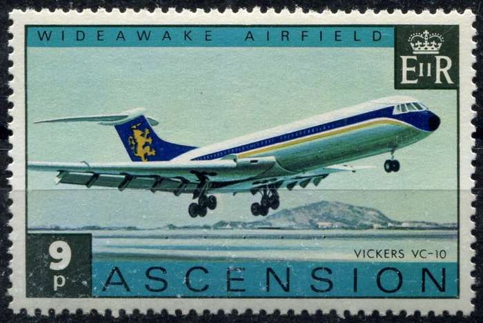 Ascension Island - Aircraft - 1975 - MNH