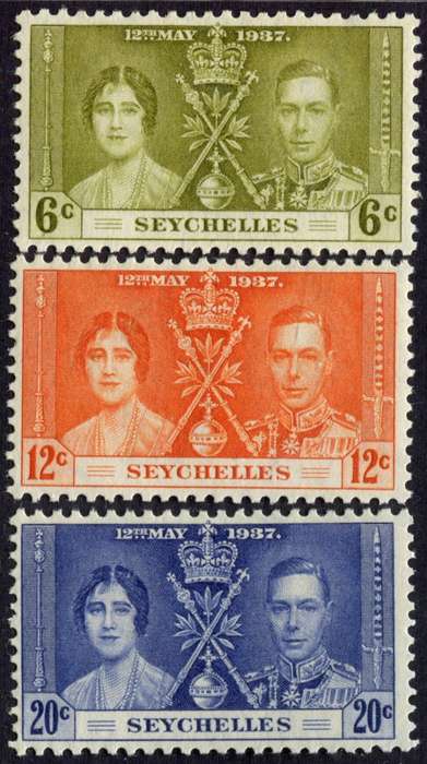 Seychelles - 1937 Coronation - MM