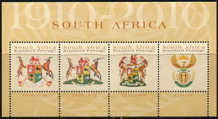 RSA - Full Sheet - 2010 - MNH