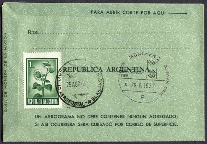 Argentina - Sport - Aerogram
