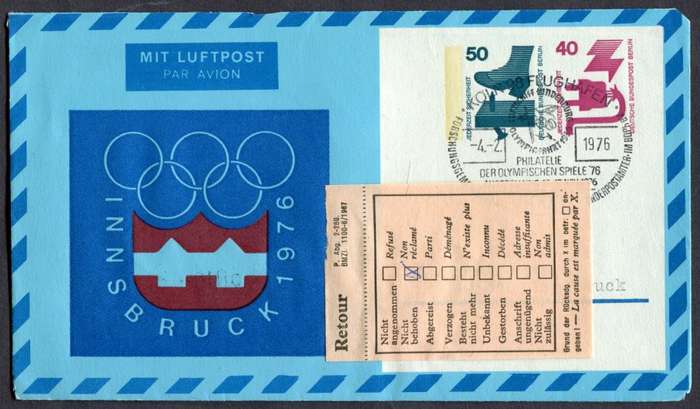 Germany/Berlin - Sport - Aerogram