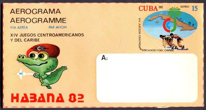 Cuba - Sport - Aerogram