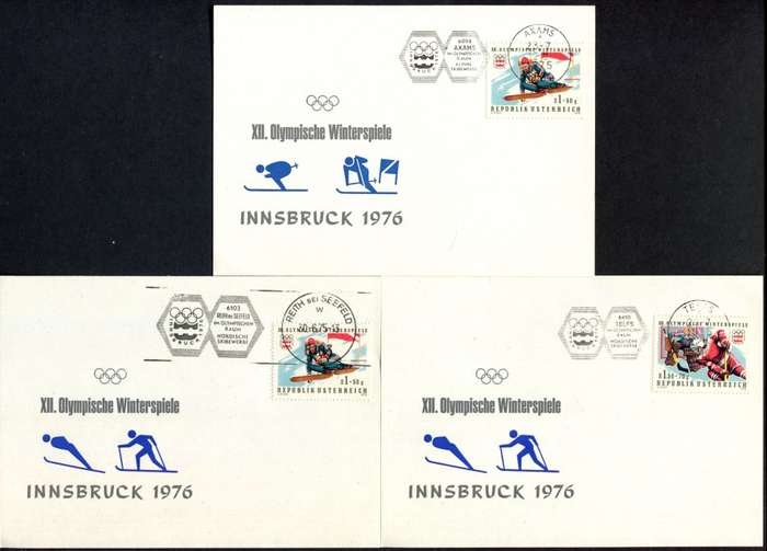 Austria - Sport - 6 Post Cards