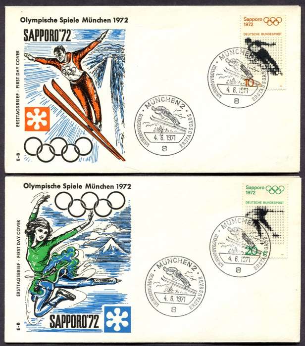 Germany/Federal - Sport - 4 Covers