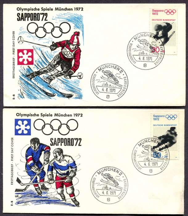 Germany/Federal - Sport - 4 Covers