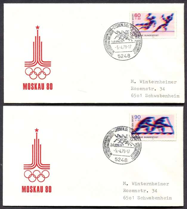 Germany/Federal - Sport - 2 Covers