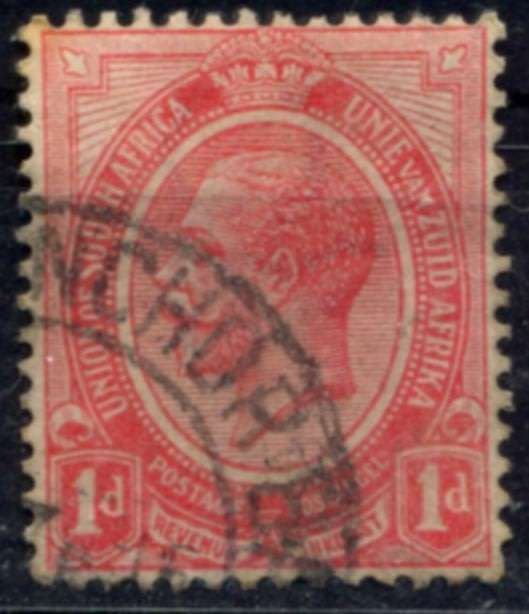 Union of SA - 1913 - Used