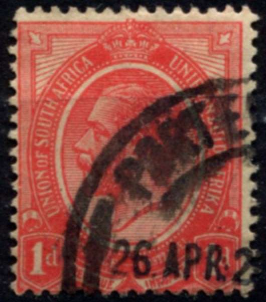 Union of SA - 1913 - Used