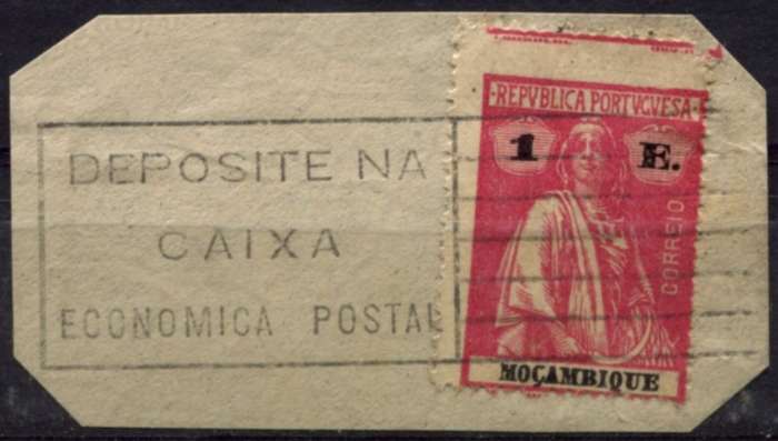 Mozambique - Used on Piece
